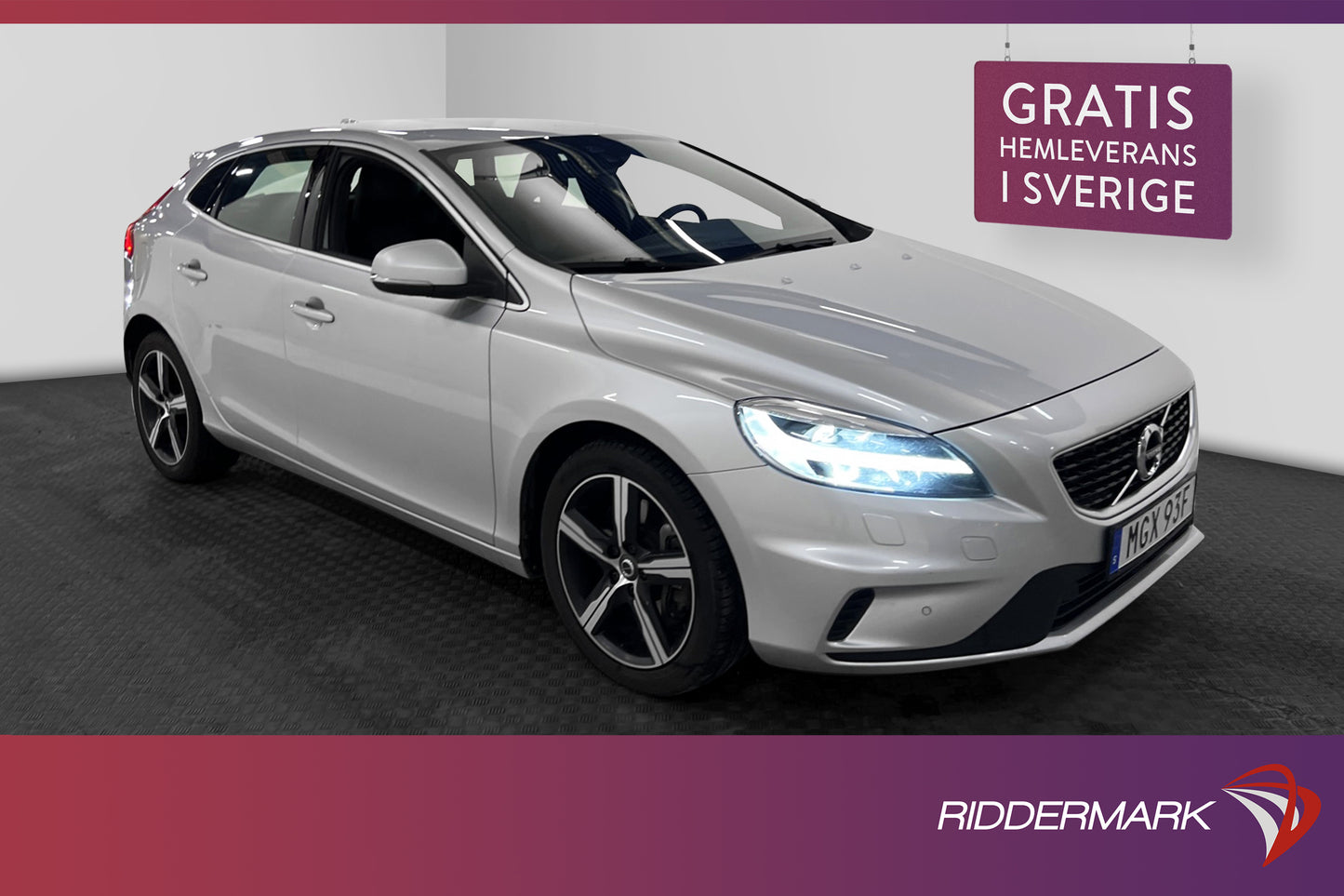 Volvo V40 D3 150hk R-Design D-värm VOC 0.53l/mil