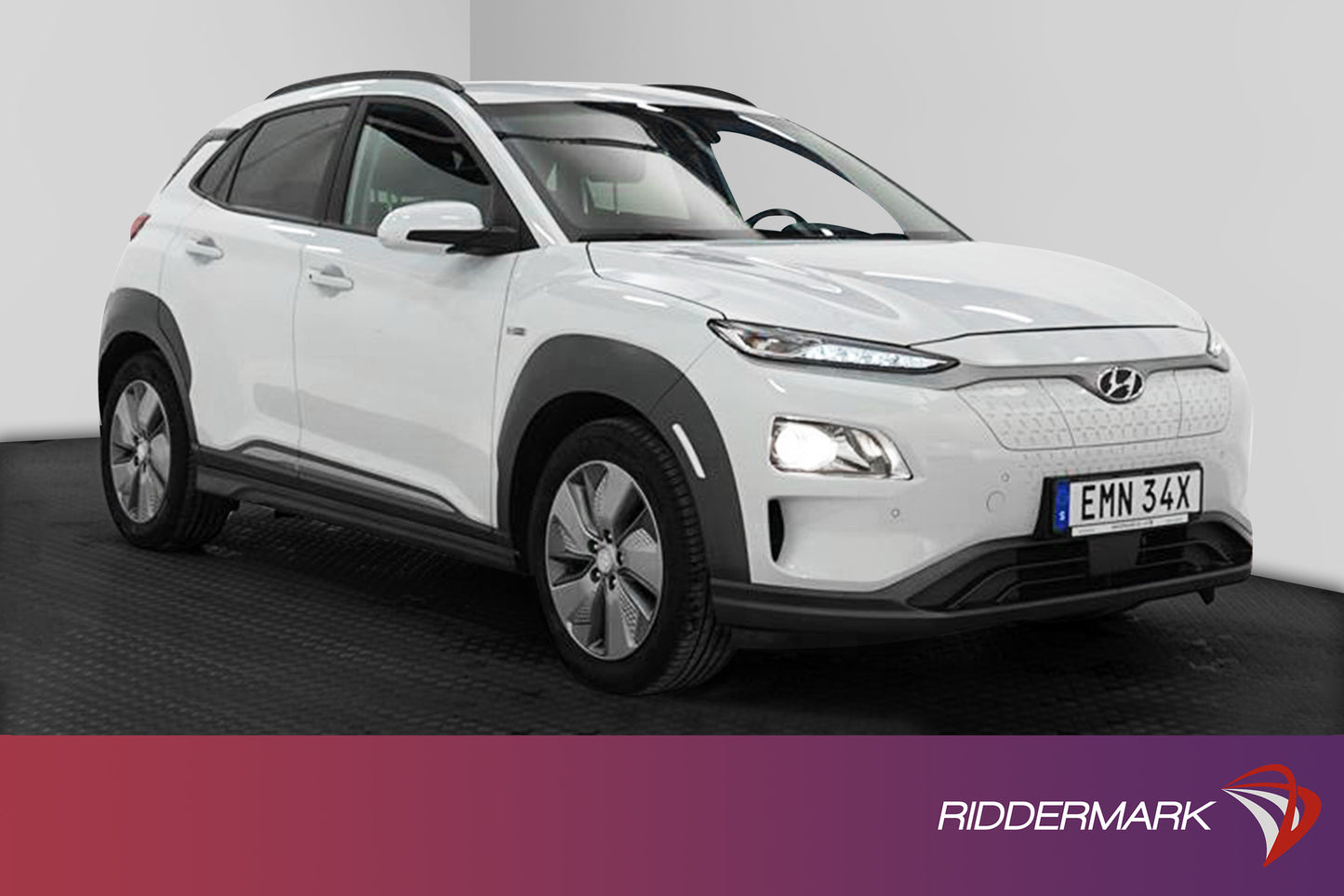 Hyundai Kona Electric 64 kWh 204hk 1 Brukare Backkamera MOMS