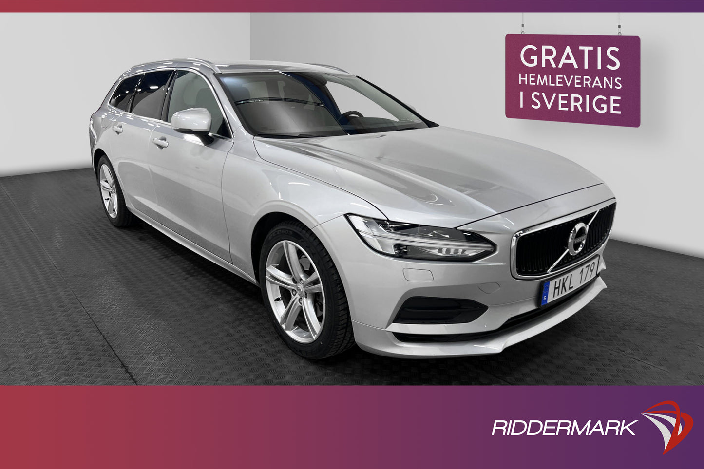 Volvo V90 D4 190hk Momentum Adv D-värm VOC Skinn Drag