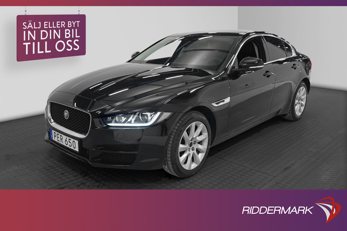 Jaguar XE 20d AWD 180hk Prestige Värmare Kamera Välservad