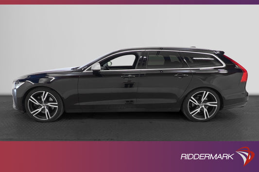 Volvo V90 T5 250hk R-Design P-värm B-kam Drag BLIS HUD VOC