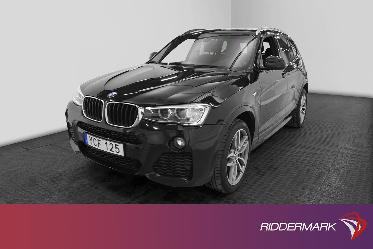 BMW X3 20d 190hk xDrive M Sport Panorama H/K D-värm Drag