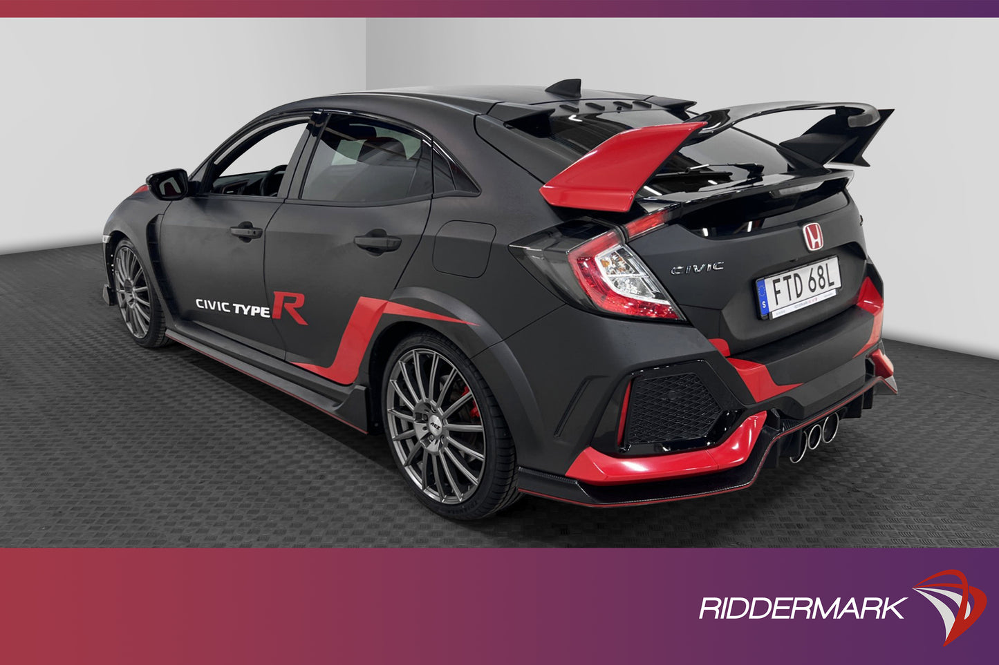 Honda Civic TYpe R 2.0 VTEC 320hk Brembo Kamera Navi Välserv