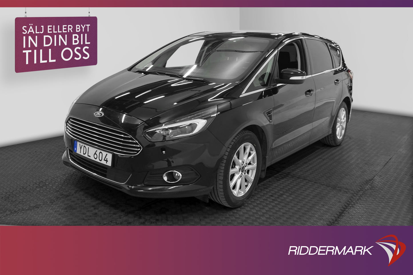 Ford S-Max 2.0 TDCi AWD 180hk 7-Sits Sensorer 0.58L/Mil