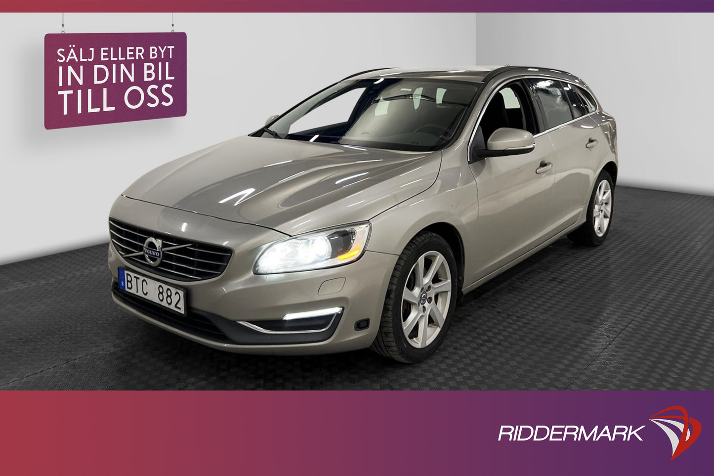 Volvo V60 D4 AWD 163hk Momentum Drag Värmare VOC P-sensorer