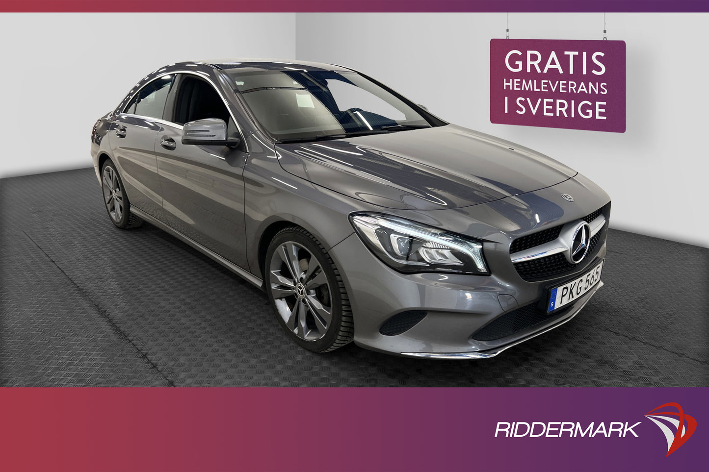 Mercedes-Benz CLA 200 d 136hk H-Skinn Välservad 0.36L/Mil