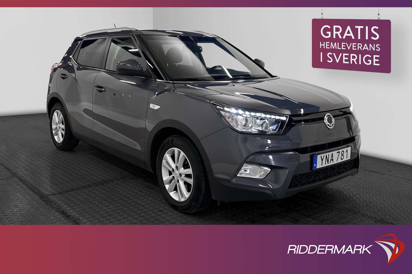 SsangYong Tivoli 1.6 115hk Backkamera Dragkrok Välservad