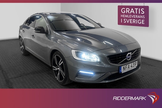 Volvo S60 T3 152hk R-Design Navi Taklucka B-Värm VOC