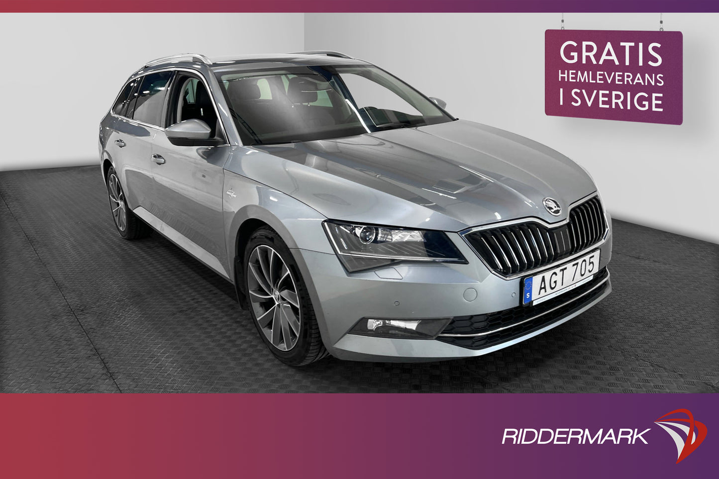 Skoda Superb Kombi 2.0 TDI 4x4 L&K D-värm Canton B-kamera