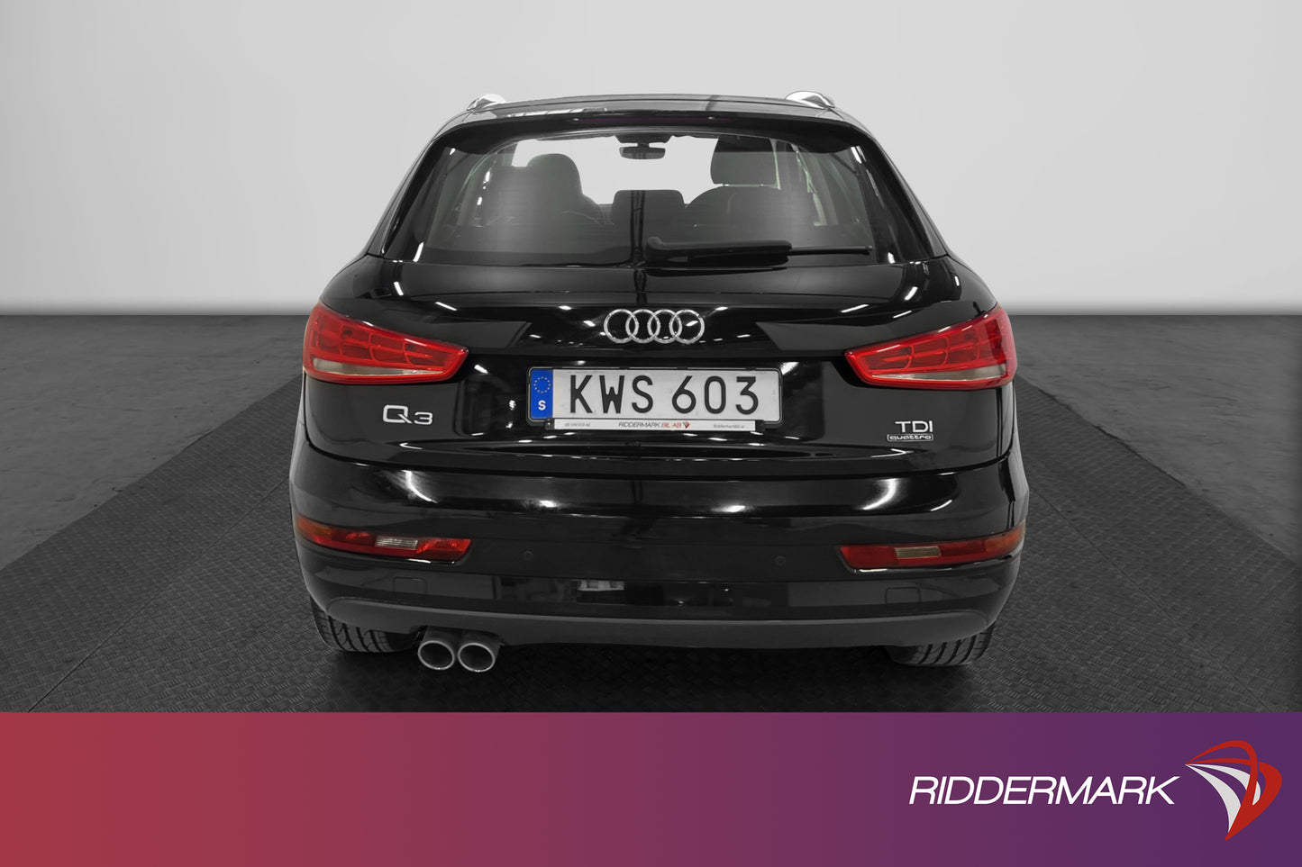 Audi Q3 2.0 TDI Quattro 150hk Proline P-sensorer Euro 6