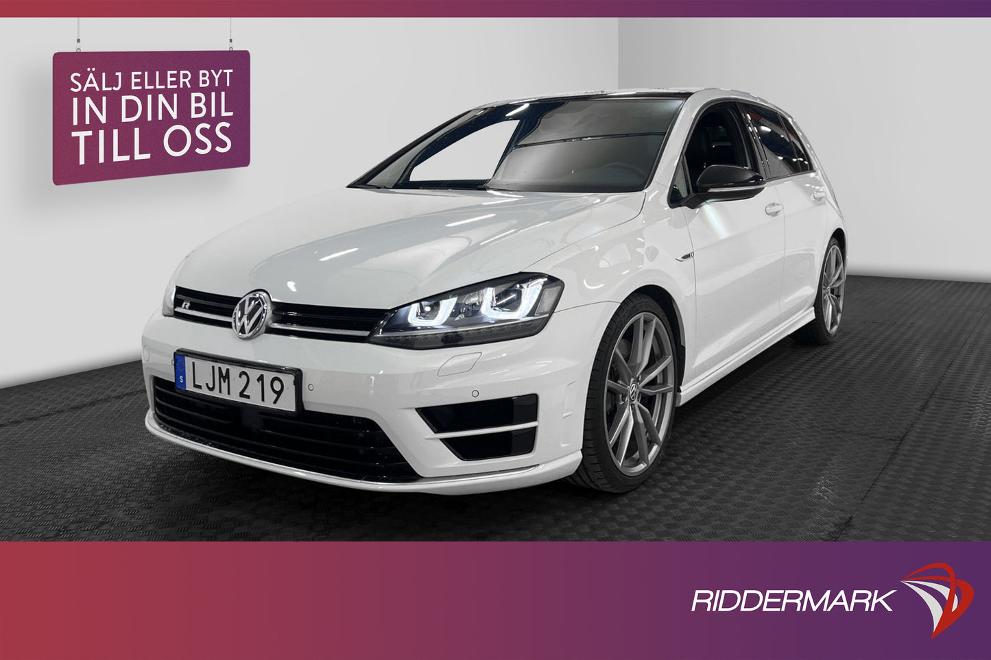 Volkswagen Golf R 2.0 4M DSG 300hk Pano Dynaudio DCC Skinn