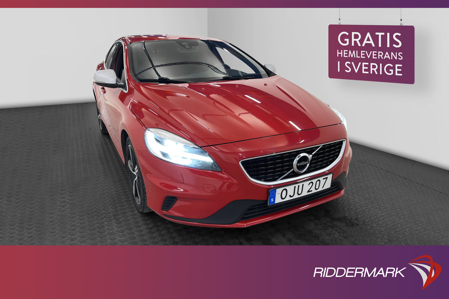 Volvo V40 T2 122hk R-Design Sensorer Välservad 0,55l/mil