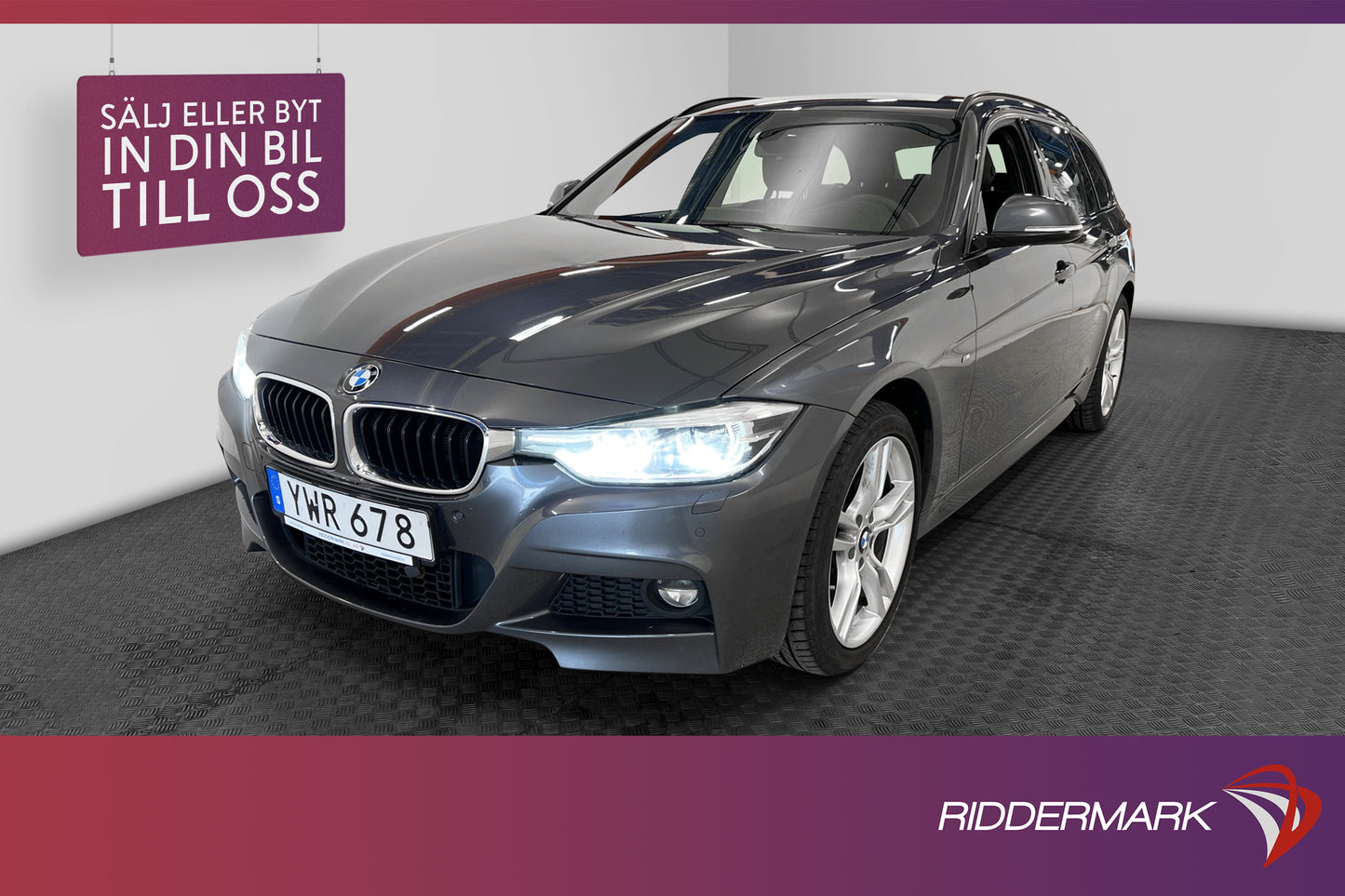 BMW 320 i xDrive Touring 184hk M-Sport Navi Värmare Drag PDC