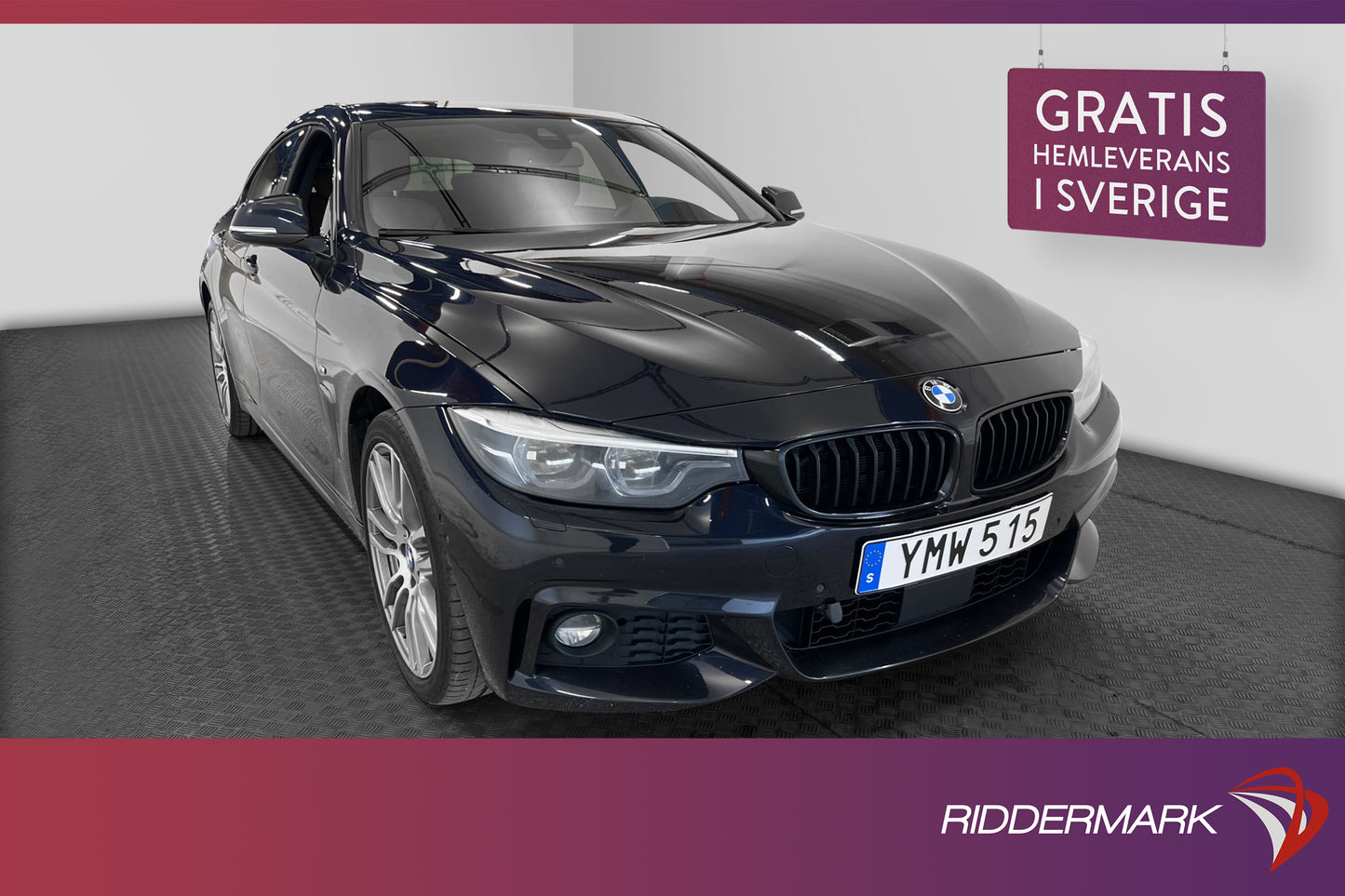 BMW 430i xDrive Gran Coupé  M-Sport H/K Kamera HUD Skinn GPS