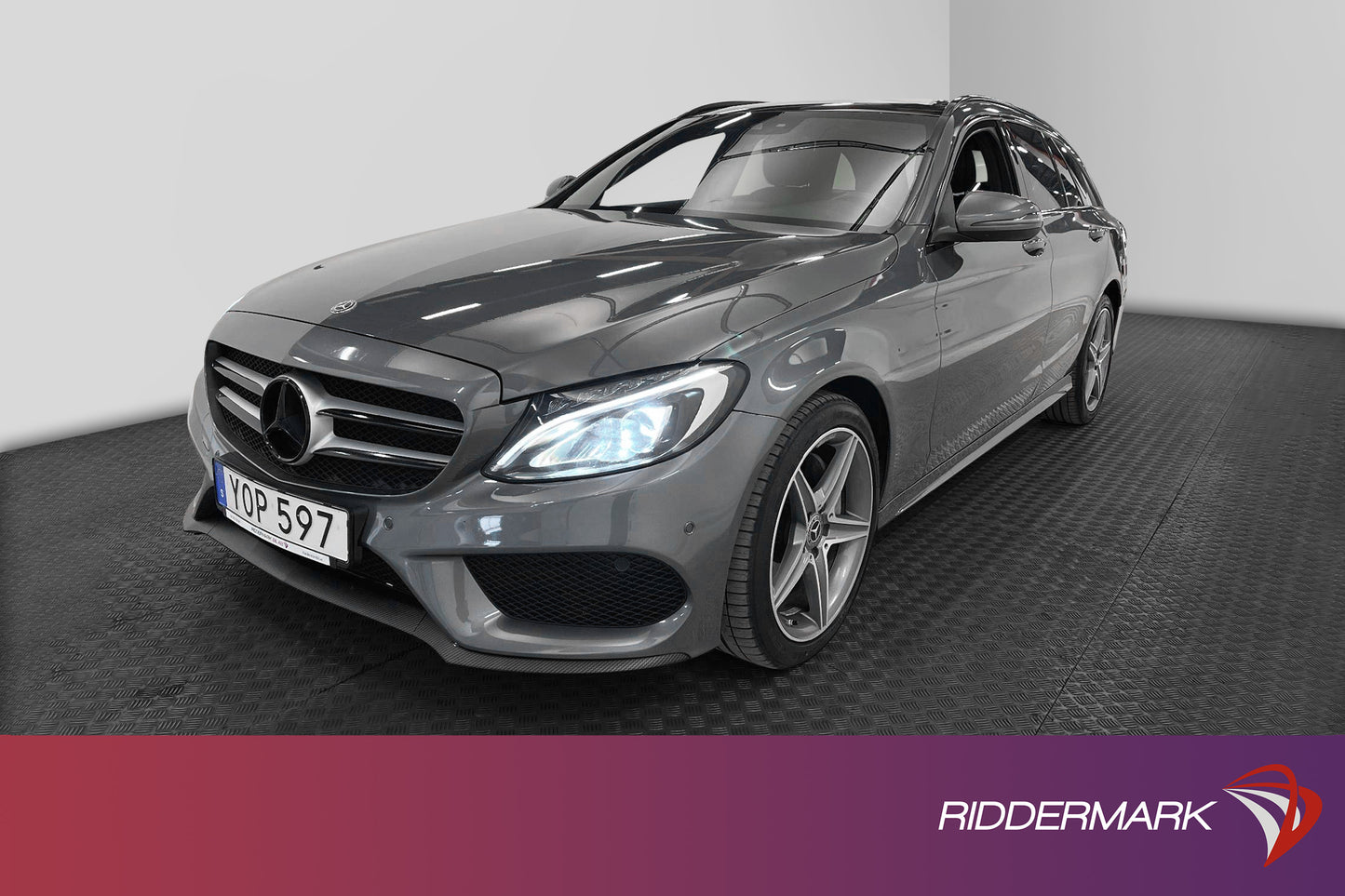 Mercedes-Benz C 220 T d 4MATIC 170 hk AMG Panorama Dragkrok