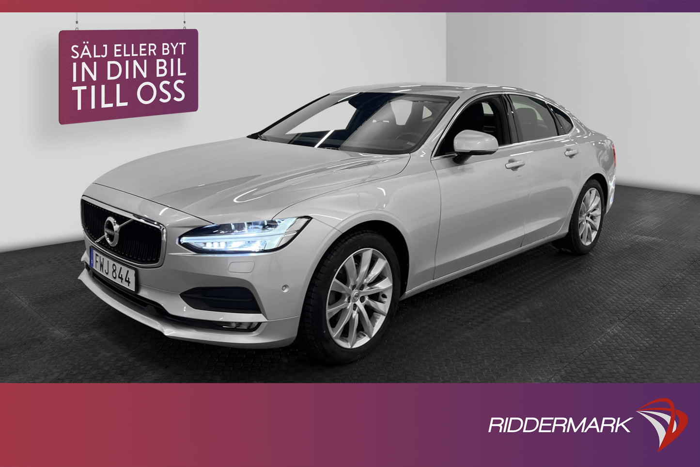 Volvo S90 D4 AWD Advanced VOC Värm Kamera BLIS 4-Zons Drag