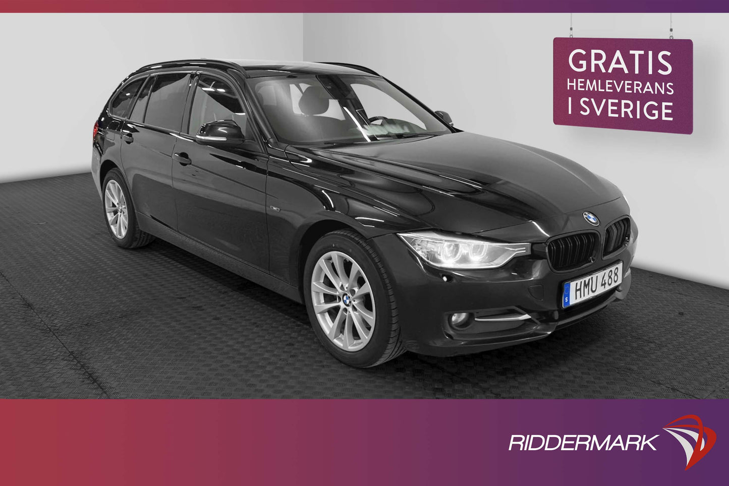 BMW 320d xDrive 184hk Dragkrok  M&K-Värmare Keyless