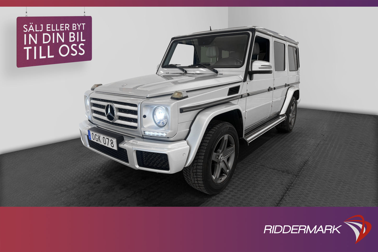 Mercedes-Benz G 350 AMG H/K Navi Skinn Drag T-lucka 235hk