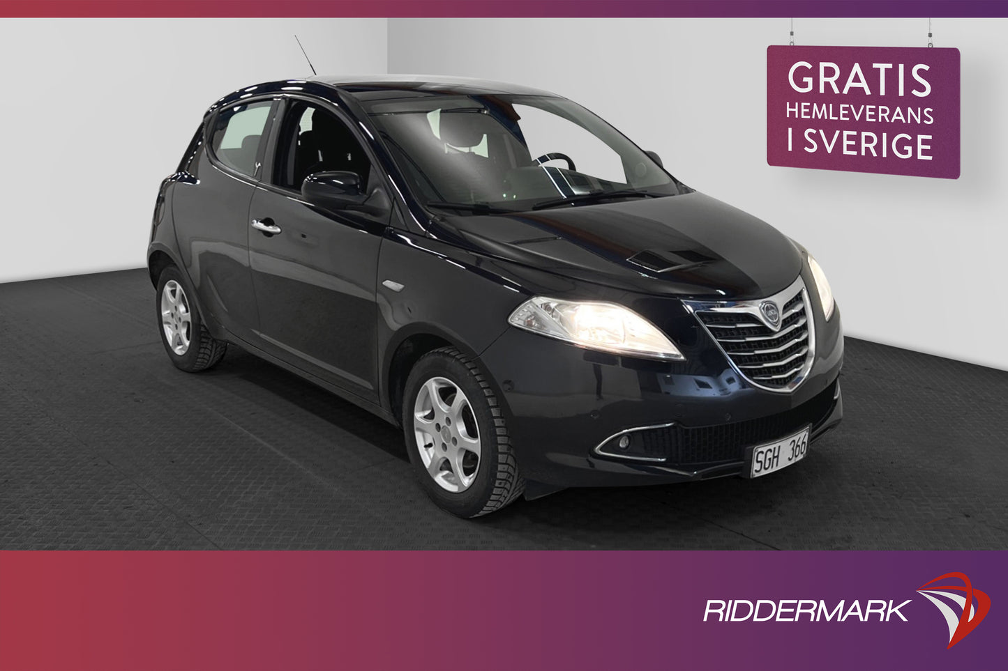 Lancia Ypsilon 0.9 86hk Gold Sensorer 1-Brukare 0.38L/Mil