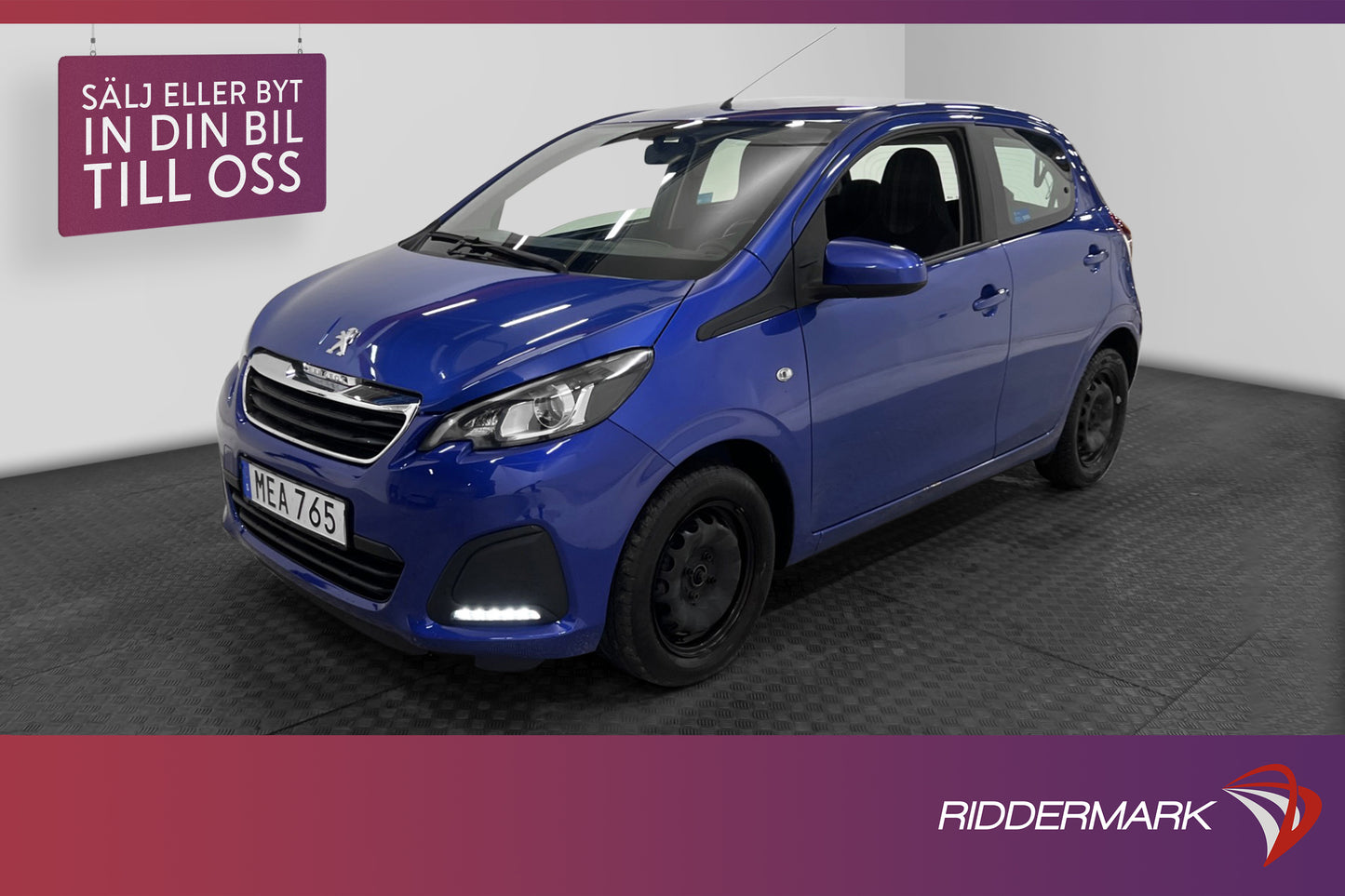 Peugeot 108 5-dörrar 1.0 VTi Active 72hk