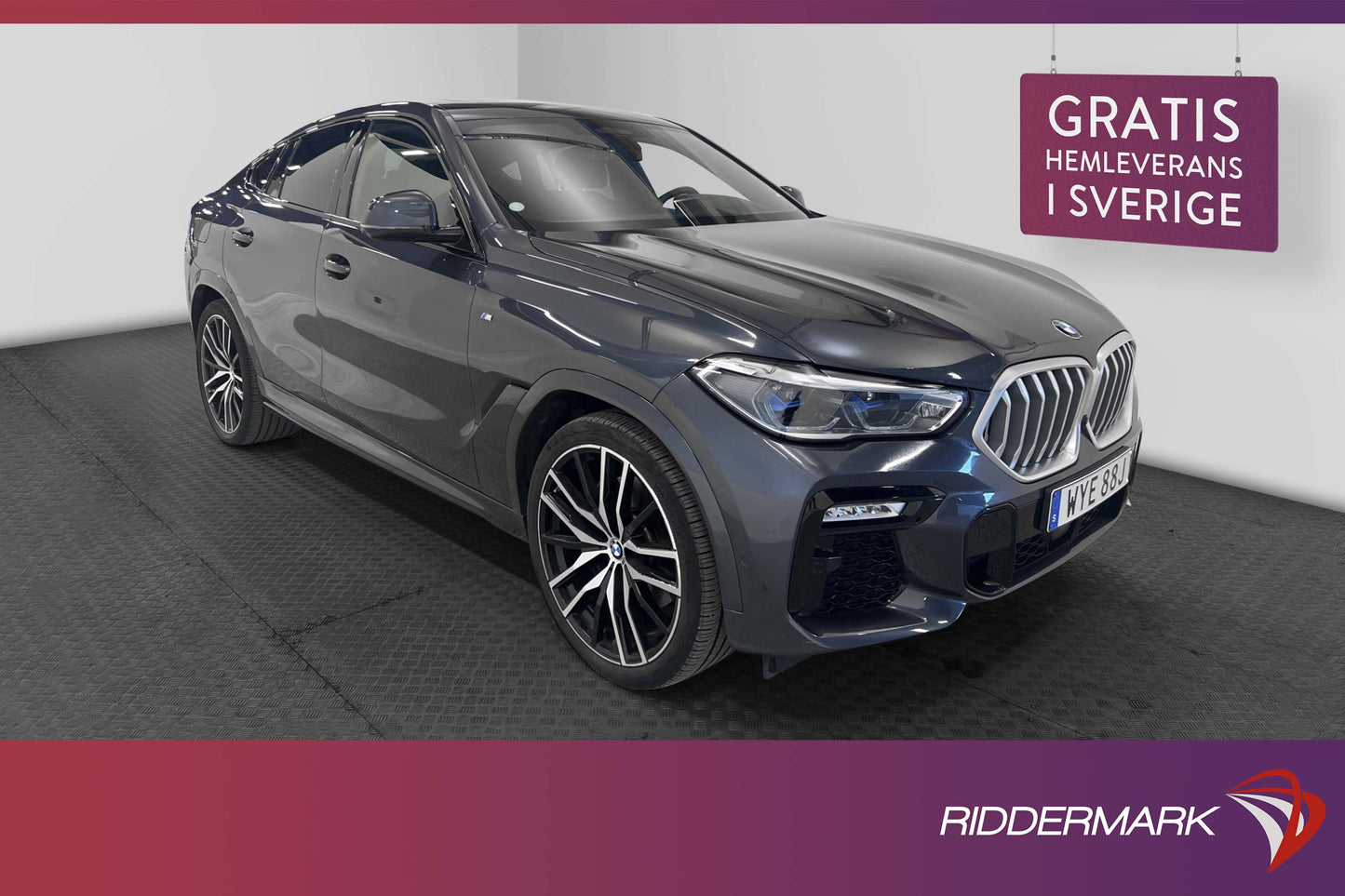 BMW X6 xDrive30d 286hk Innovation Pano H/K Luftfj SE SPEC