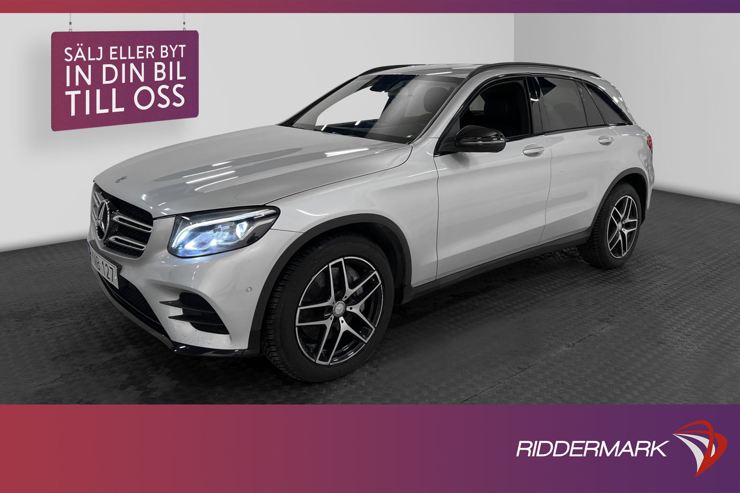 Mercedes-Benz GLC 220 d 4M 170hk AMG B-kamera Navi Drag PDC