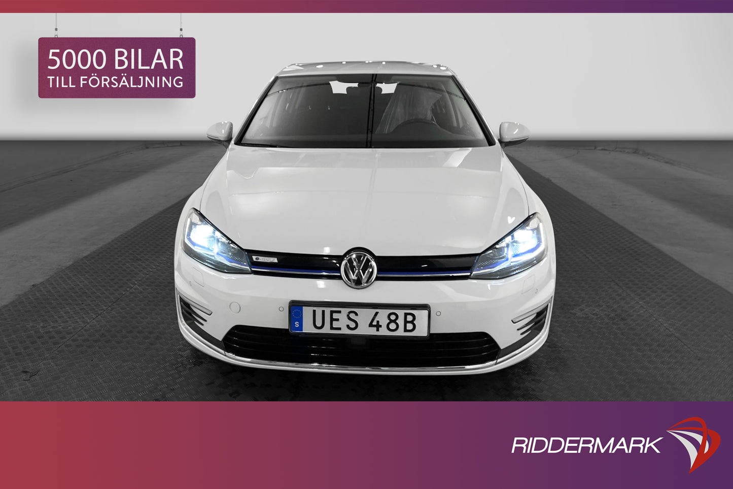 Volkswagen e-Golf 35.8 kWh P-sensorer CarPlay Adaptiv 136hk