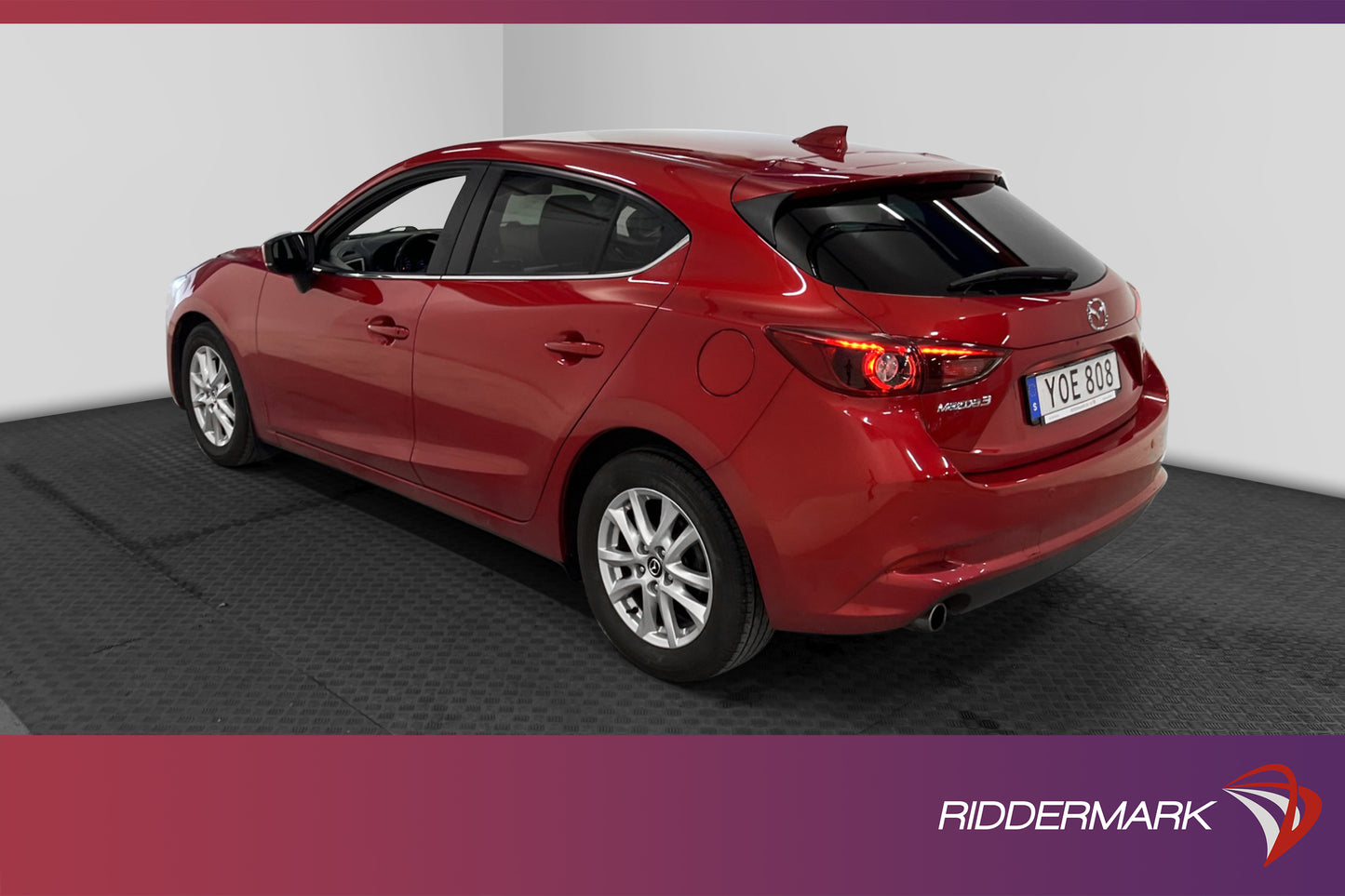 Mazda 3 Sport 2.0 Skyactiv 120hk Nyservad P-sensorer Navi