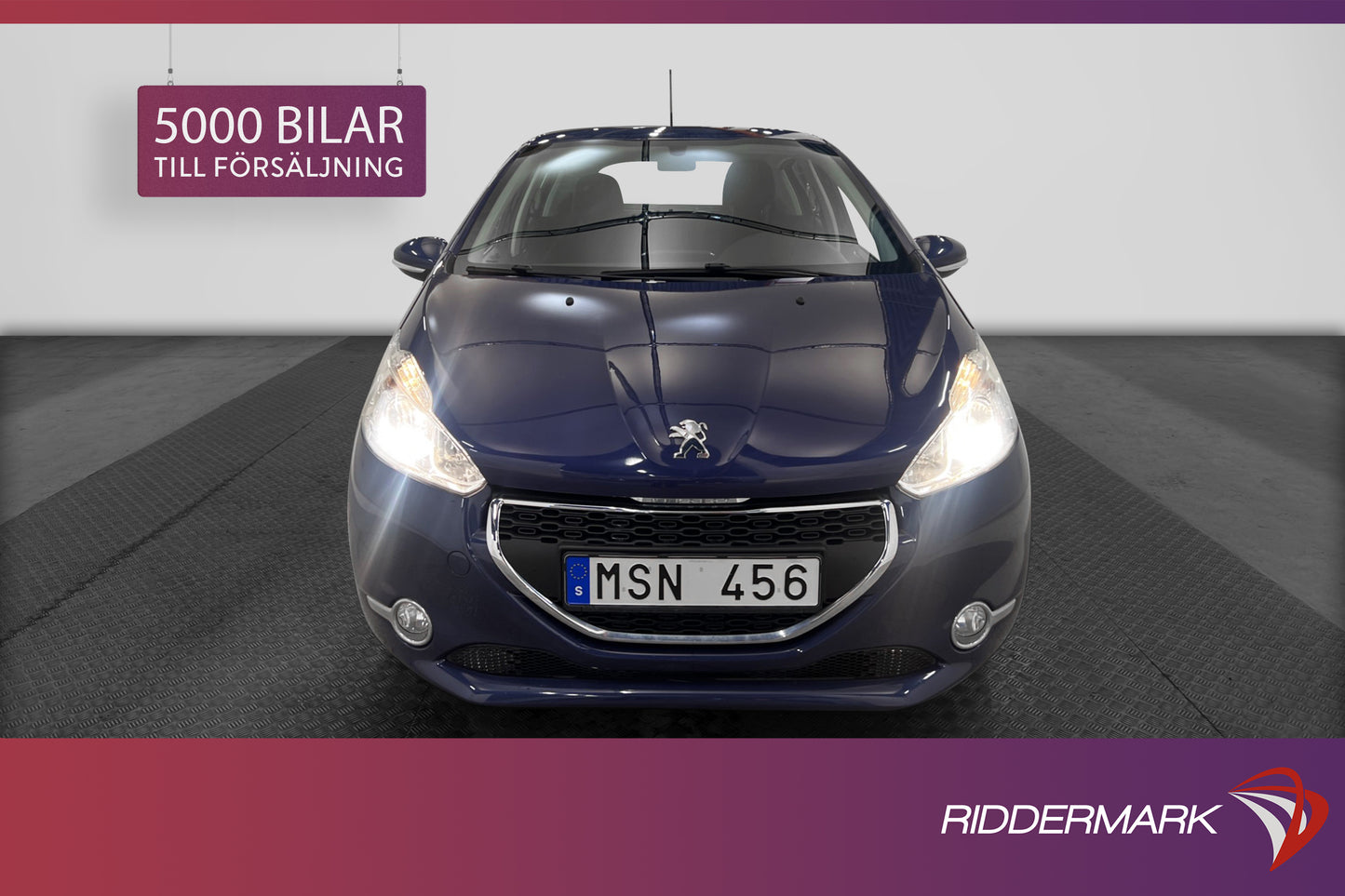 Peugeot 208 1.4 VTi 95hk AC Farthållare Bluetooth