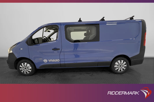 Opel Vivaro CrewVan L2 1.6CDTI Dragkrok B-Kamera 6-Sits Moms