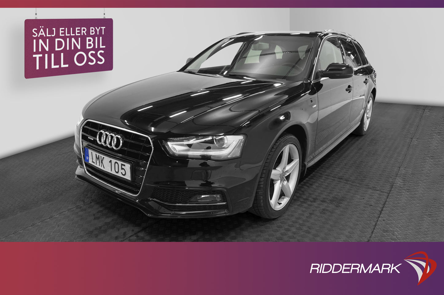 Audi A4 2.0 TDI Quattro 177hk Proline Isofix Dragkrok PDC