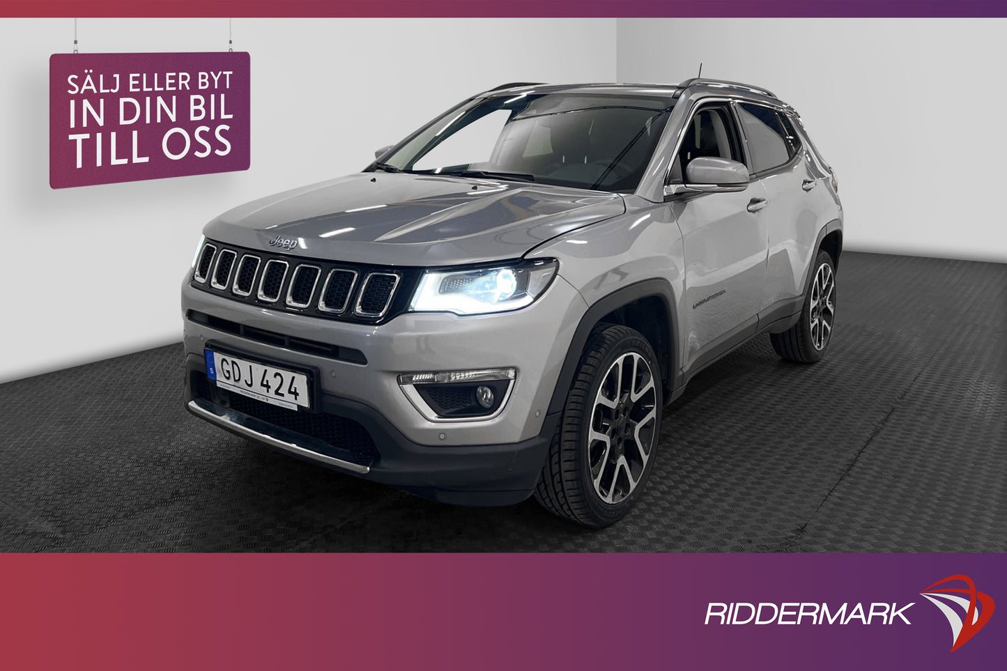 Jeep Compass 1.4 4WD 170hk  Navi Panorama B-kamera Beats