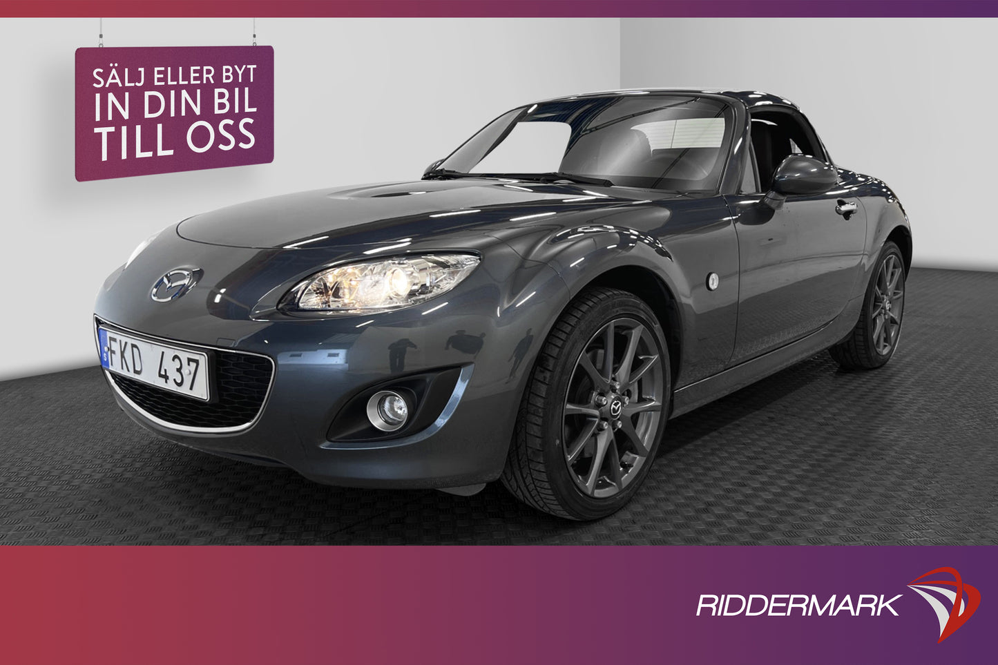 Mazda MX-5 Roadster Coupe 1.8 126hk Navigator Helskinn