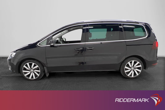 Volkswagen Sharan 2.0 TDI 4M 177hk Premium 7-sits Värm Drag