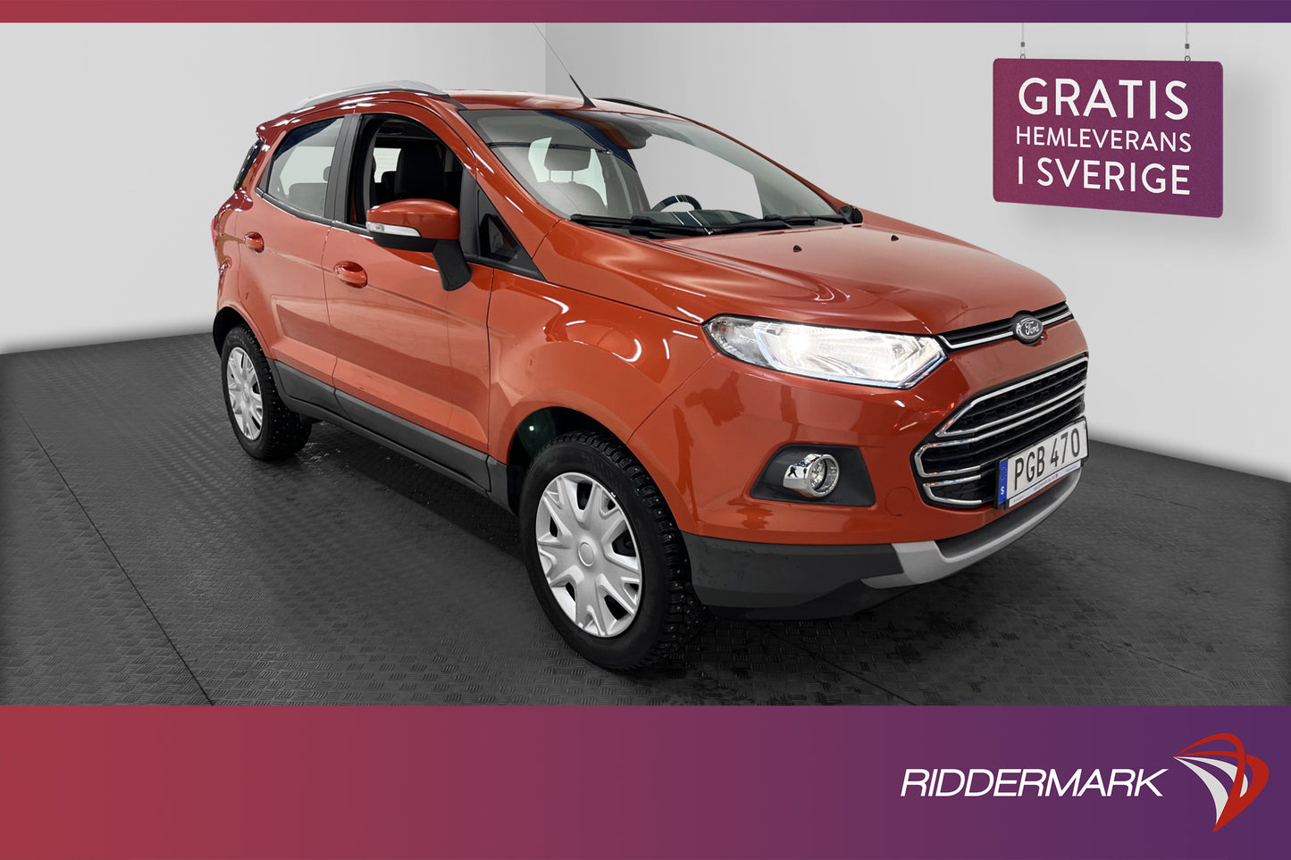 Ford EcoSport 1.0 EcoBoost Titanium Plus Sensorer Halvskinn