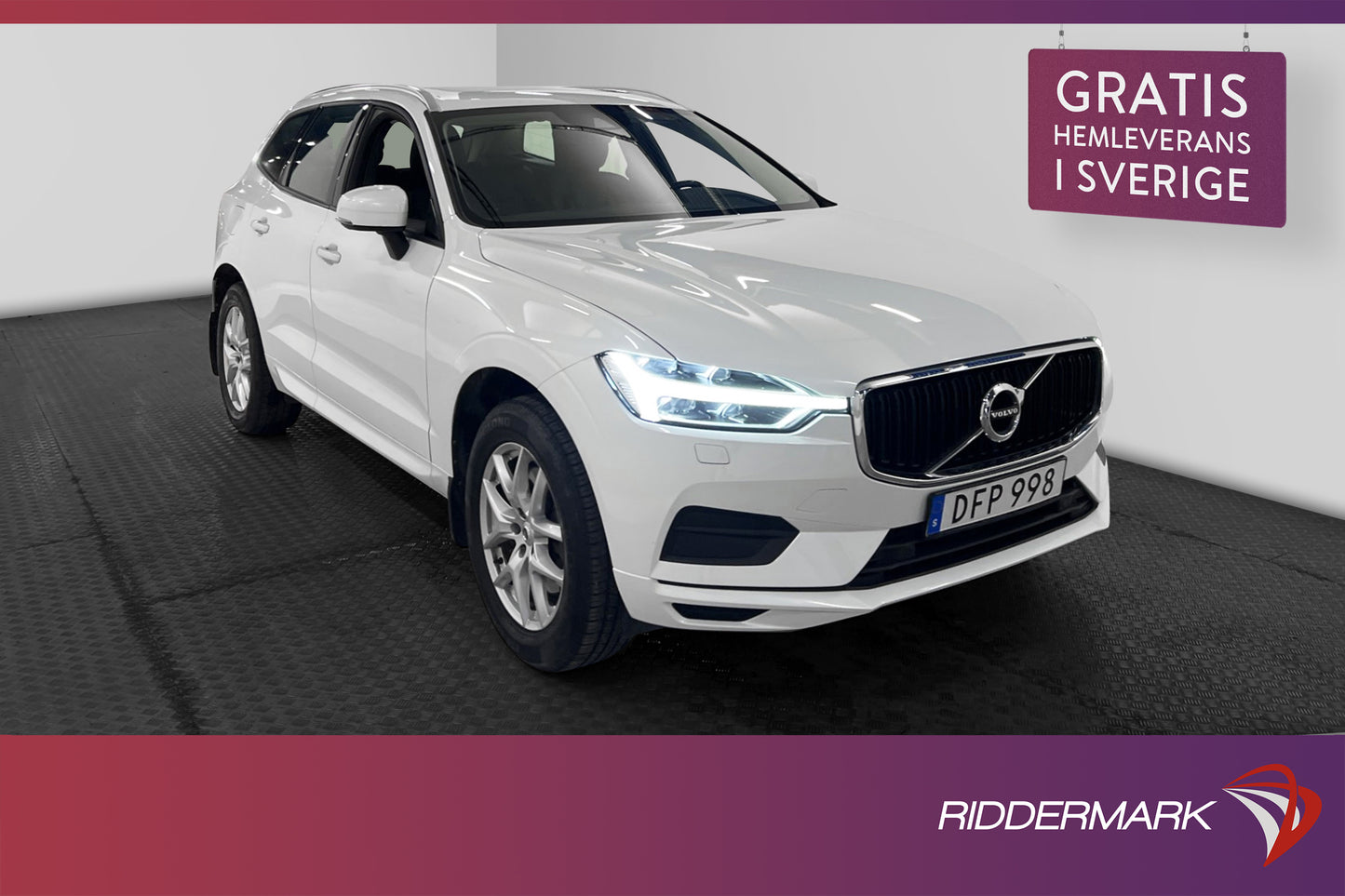 Volvo XC60 D4 AWD 190hk Advanced VOC Pano Kamera Drag Skinn