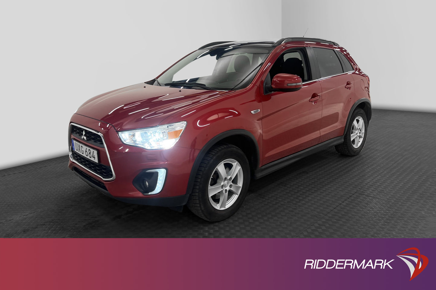 Mitsubishi ASX 2.2 Di-D 4WD 150hk Pano Kamera Navi Skinn