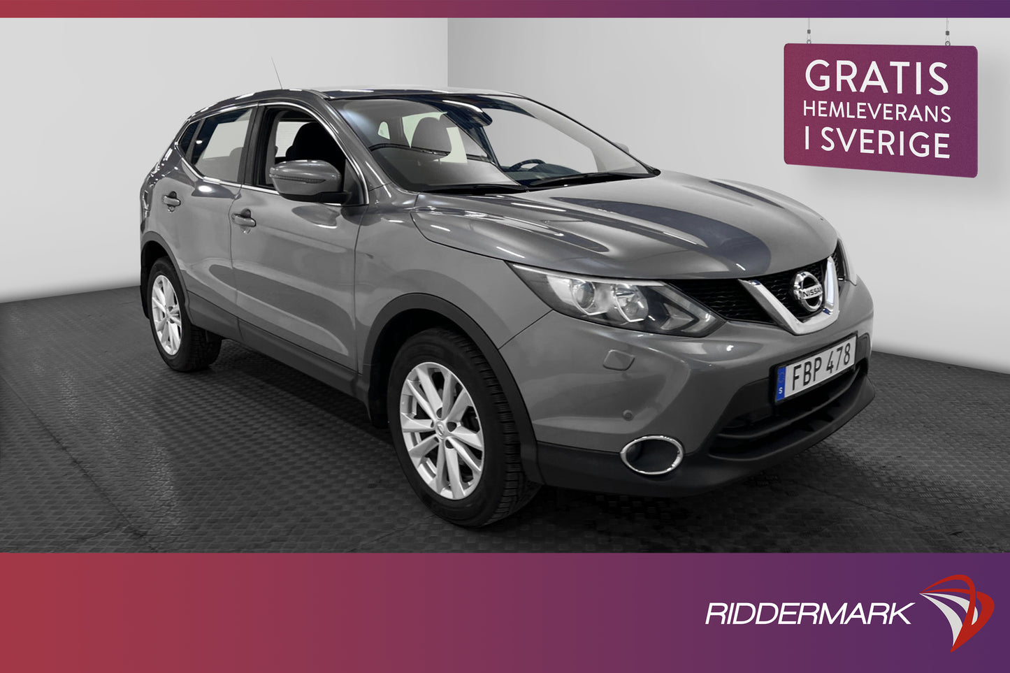 Nissan Qashqai 1.2 DIG-T 115hk Acenta B-Kamera Navi Nyservad