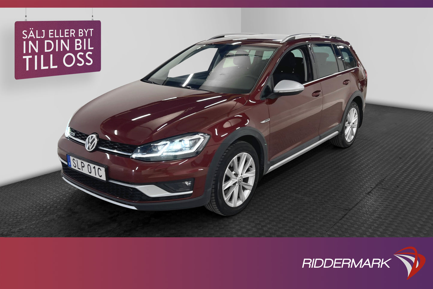 Volkswagen Golf Alltrack 4M 184hk Cockpit D-Värmare B-Kamera