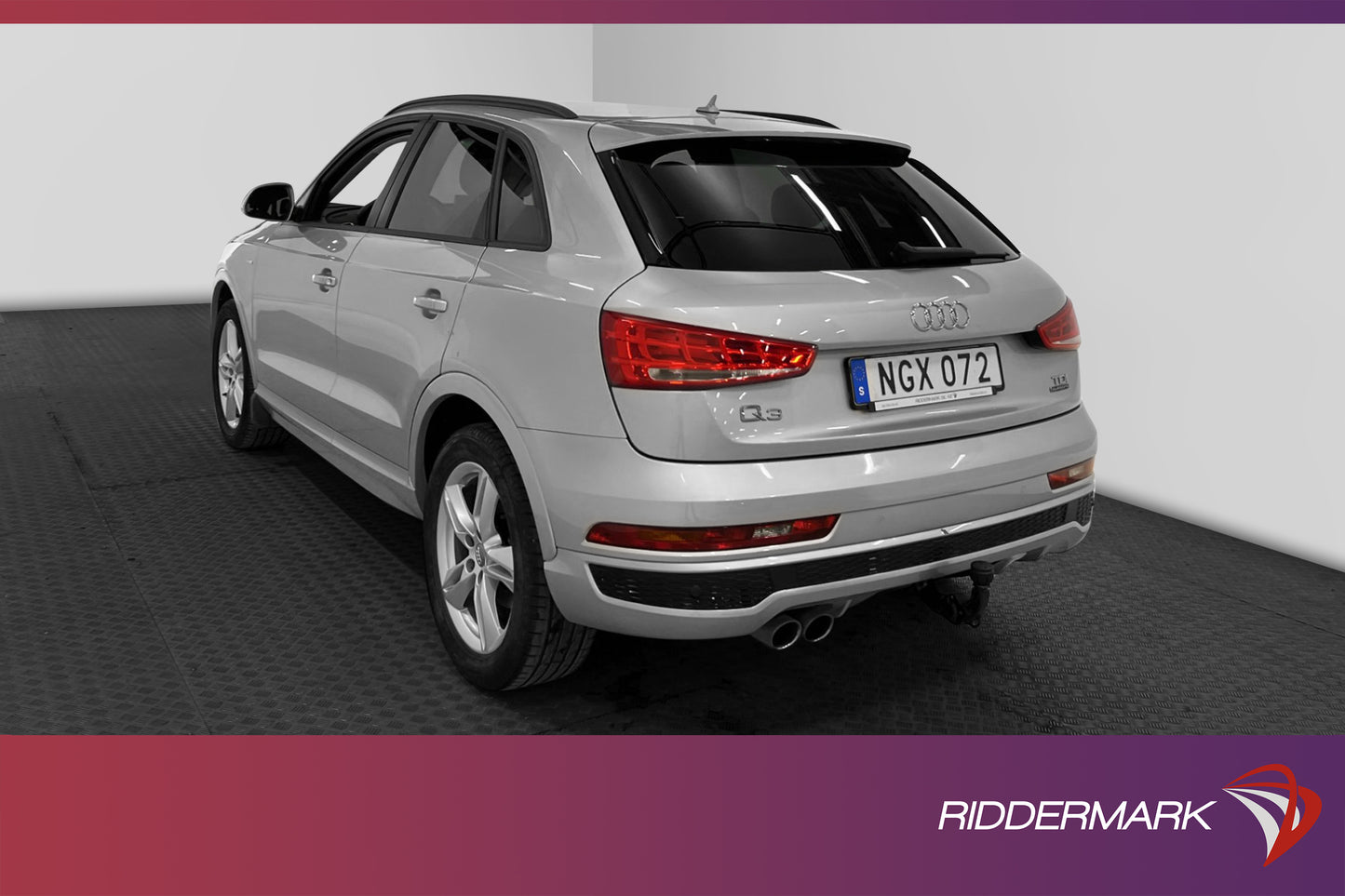 Audi Q3 2.0 TDI quattro S-line M-Värmare H-Skinn Drag