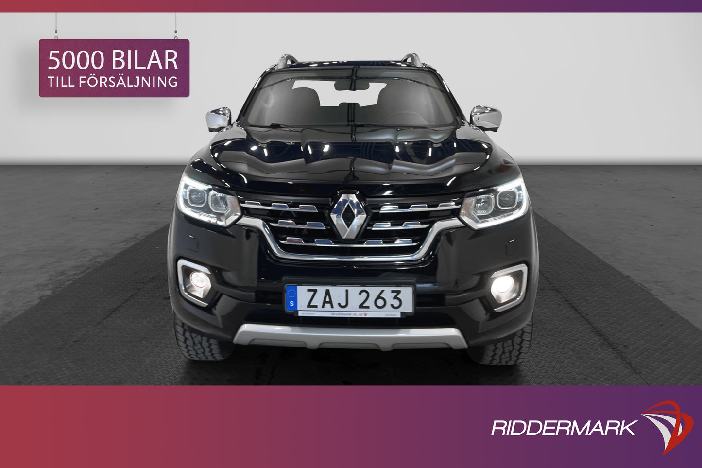 Renault Alaskan 2.3dCi 4WD 190hk Värmare Drag Skinn Moms