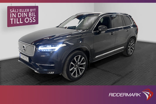 Volvo XC90 D5 AWD 235hk Inscription 7-sits VOC B&W HUD 360°