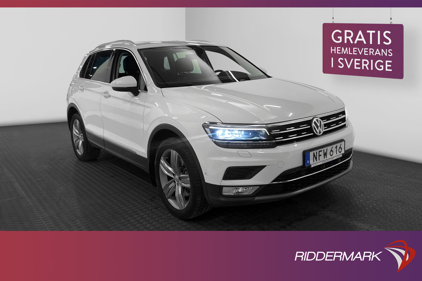 Volkswagen Tiguan 2.0 TDI 4M GT DVärm Cockpit Pano HUD Skinn