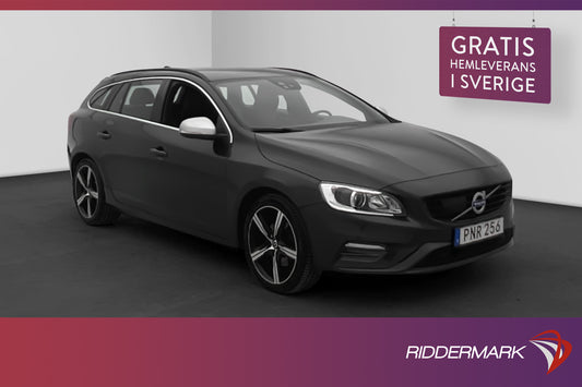 Volvo V60 D3 150hk R-Design VOC Kamera Navi Rattvärme BLIS