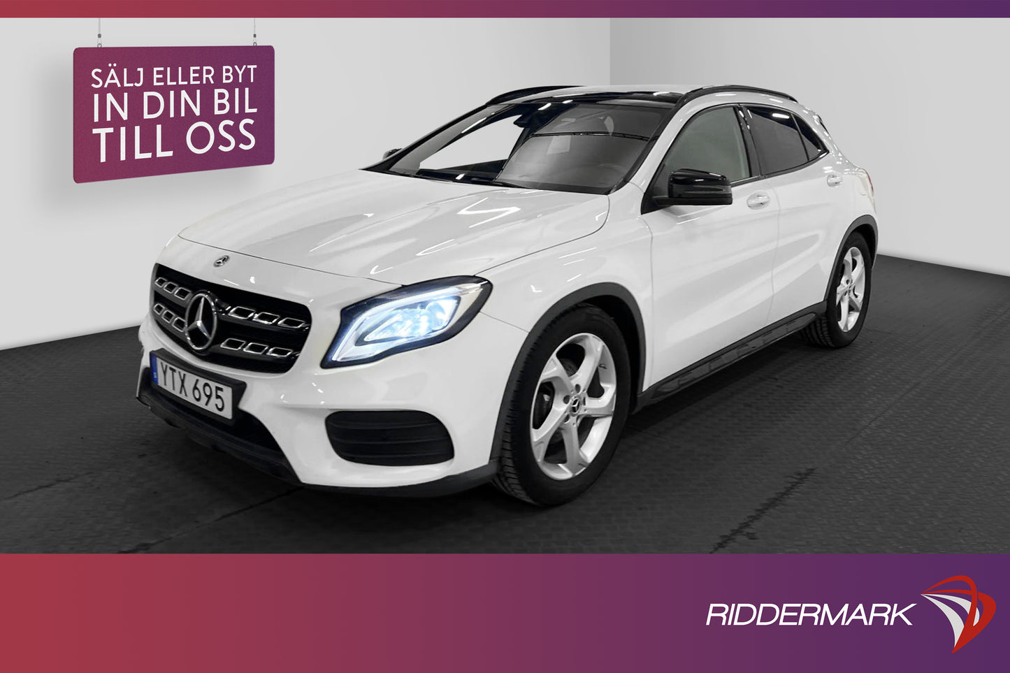 Mercedes-Benz GLA 200 d 136hk AMG Pano Halvskinn CarPlay