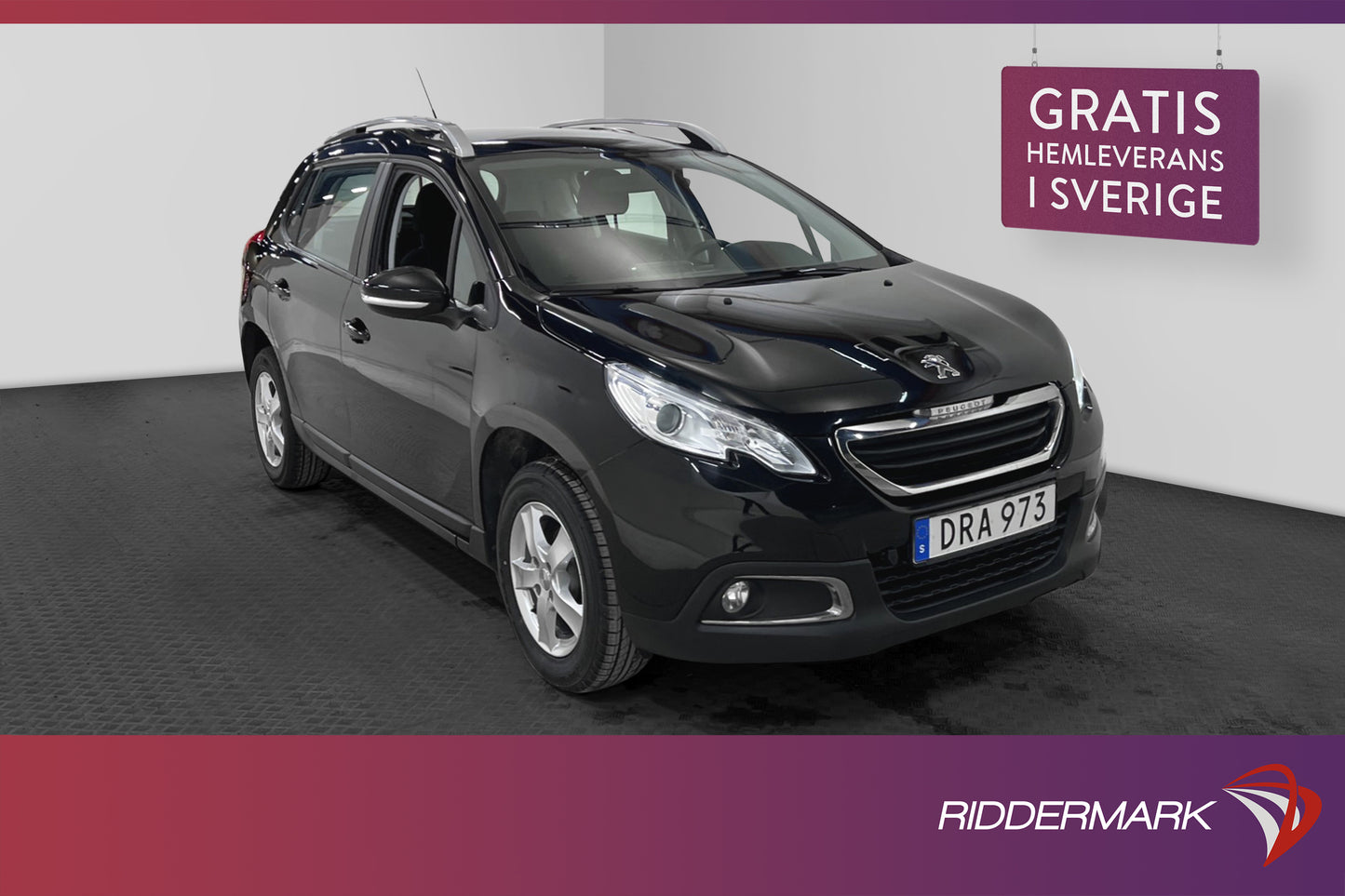 Peugeot 2008 1.2 VTi 82hk M&K Nyservad Kamrem bytt 0,4L/mil