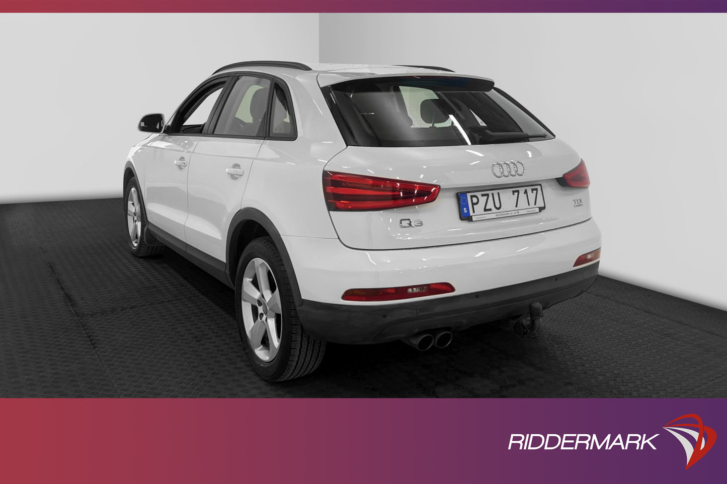 Audi Q3 2.0 TDI 177hk Quattro M-Värmare Dragkrok Välservad