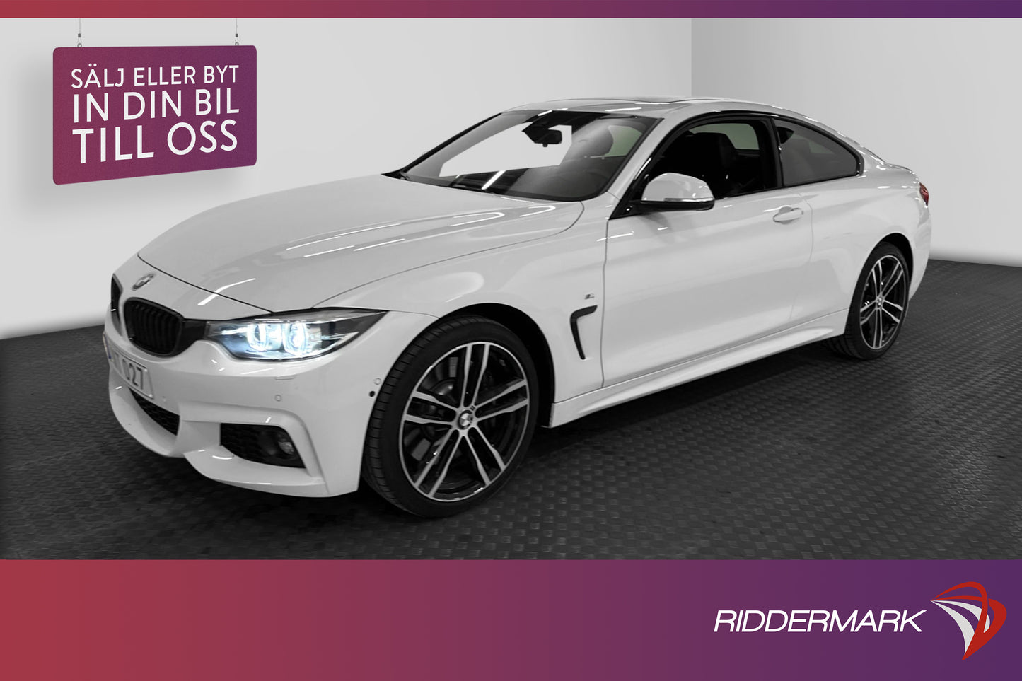 BMW 430 d xDrive 258hk M-Sport Skinn T-lucka H/K Navi Kamera