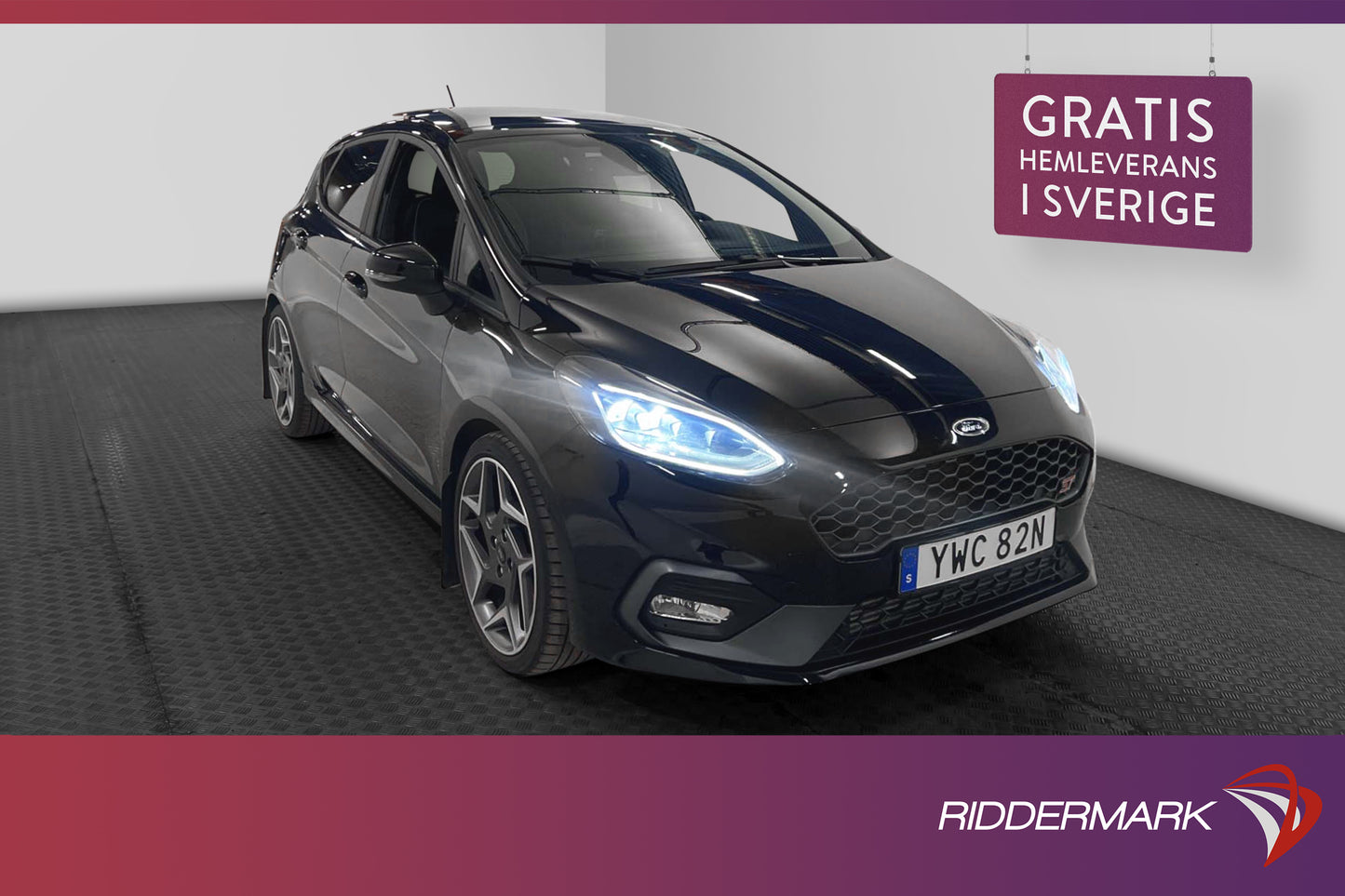 Ford Fiesta ST 200hk Panorama B&O B-Kame Navi CarPlay