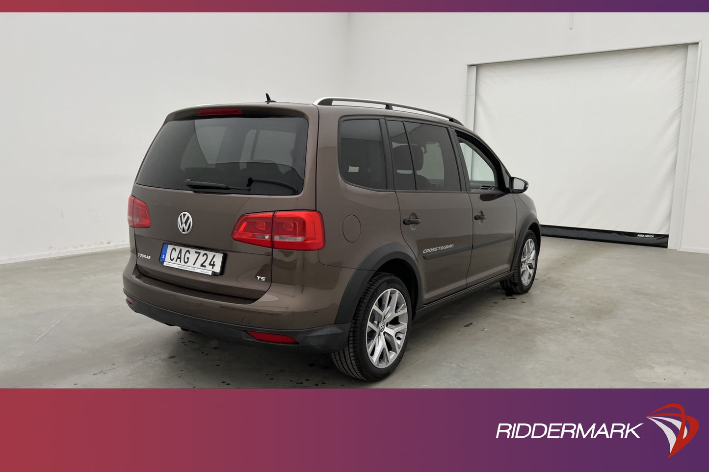 Volkswagen CrossTouran 1.4 TSI 140hk 7-Sits Sensorer Skinn